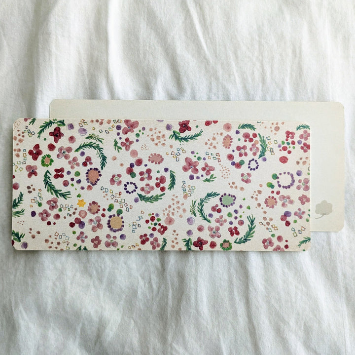 Yuko Omori / Note card -rouge