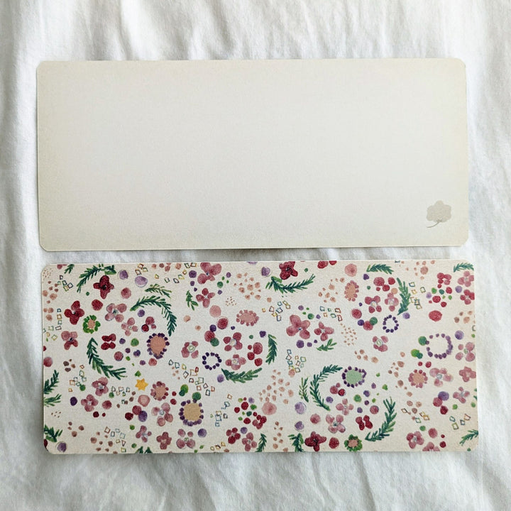 Yuko Omori / Note card -rouge