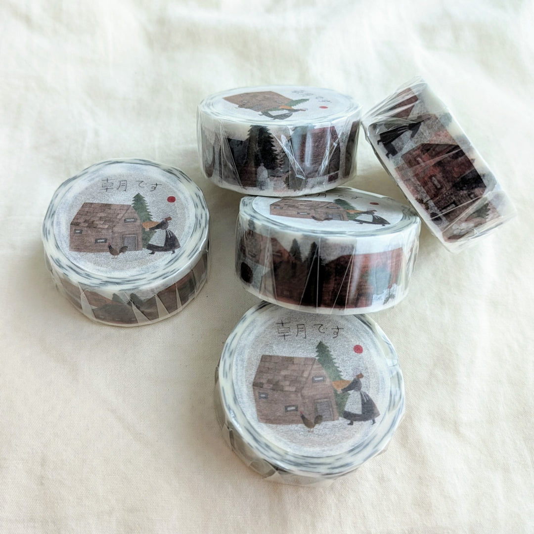 Necktie / Washi Tape -It's morning!