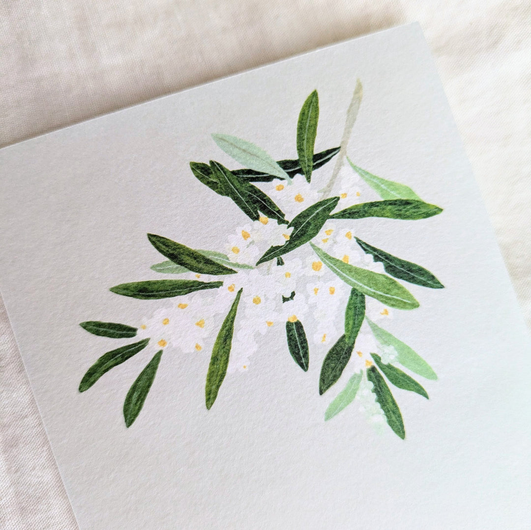 harukazeiro (吉田春香)/ Writing Paper -olive