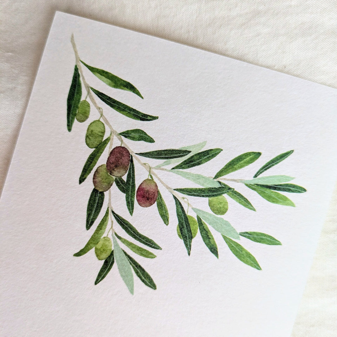 harukazeiro (吉田春香)/ Writing Paper -olive