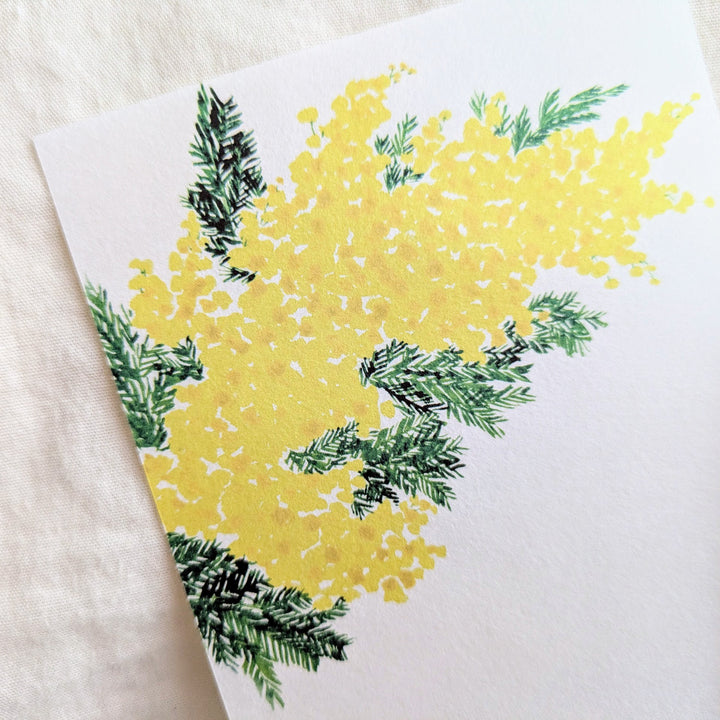 harukazeiro (吉田春香)/ Writing Paper -mimosa