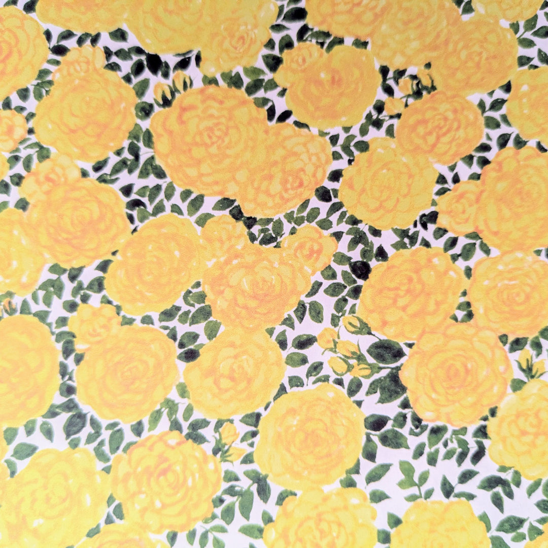 harukazeiro (吉田春香)/ Letter Writing Set -yellow rose