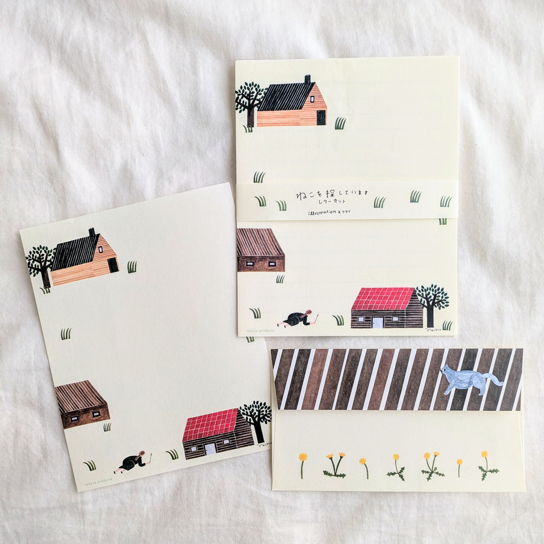 Necktie / ねこを探しています レターセット