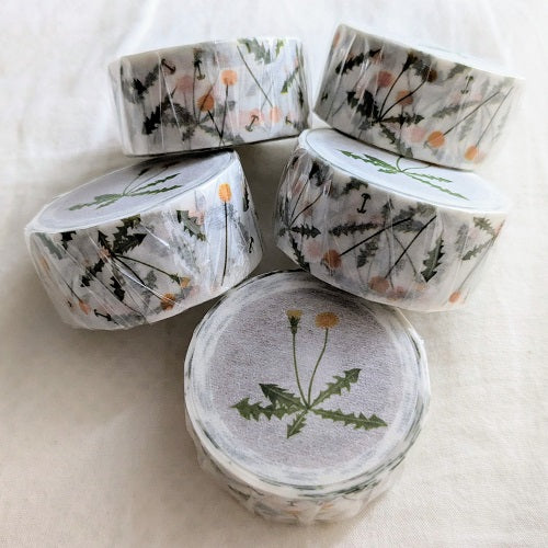 Necktie / Washi Tape -Dandelion