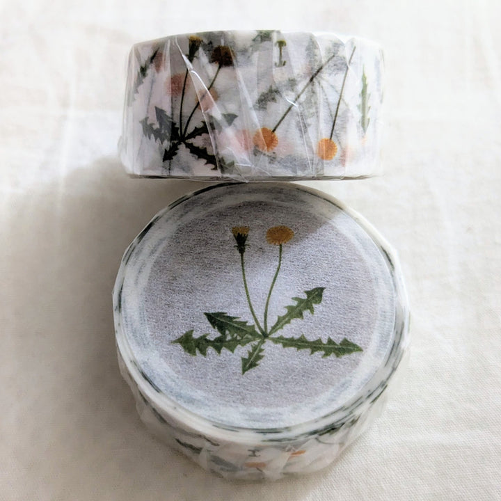 Necktie / Washi Tape -Dandelion