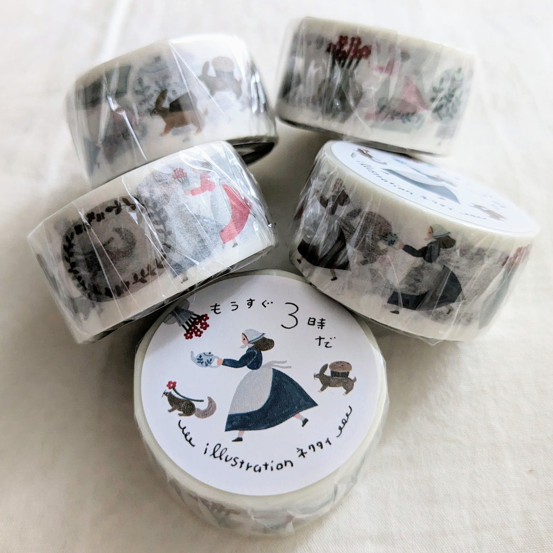 Necktie / Washi Tape -It's almost 3:00