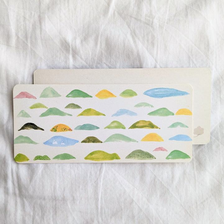 Yuko Omori / Note card -hakuchou