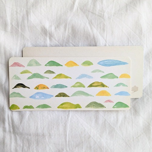 Yuko Omori / Note card -hakuchou