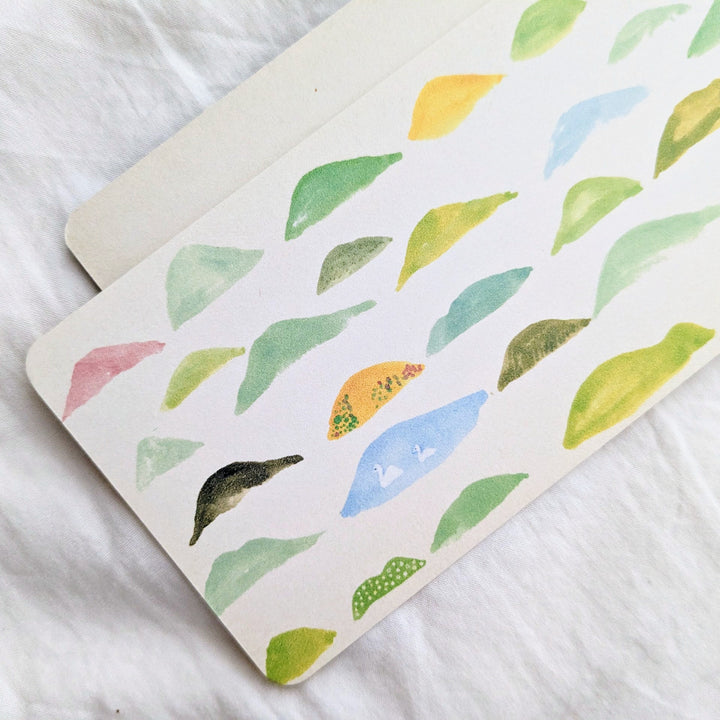 Yuko Omori / Note card -hakuchou