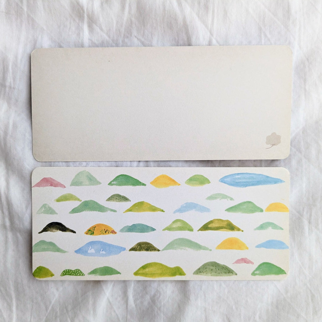 Yuko Omori / Note card -hakuchou