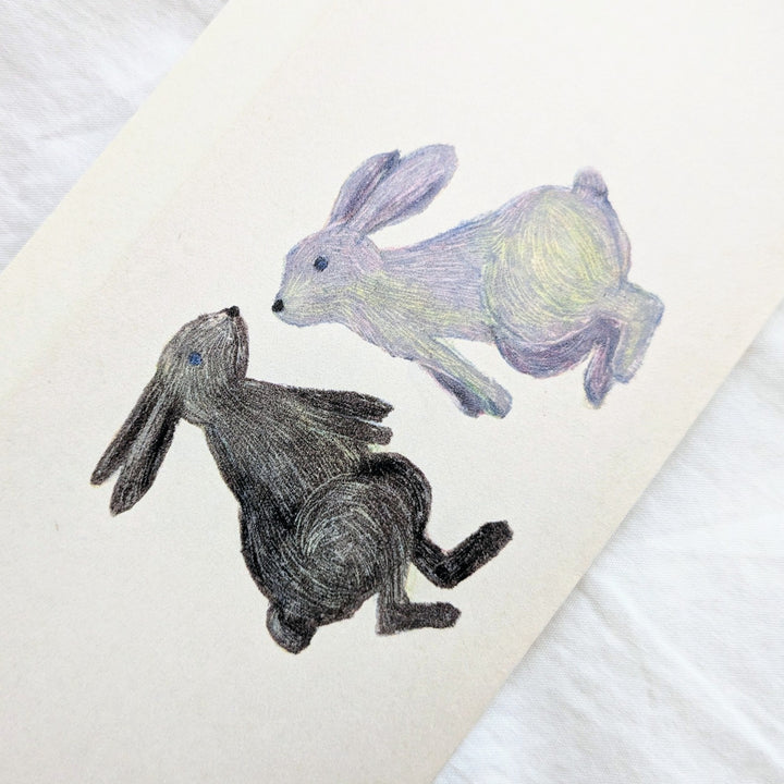 Yuko Omori / Note card -usagi