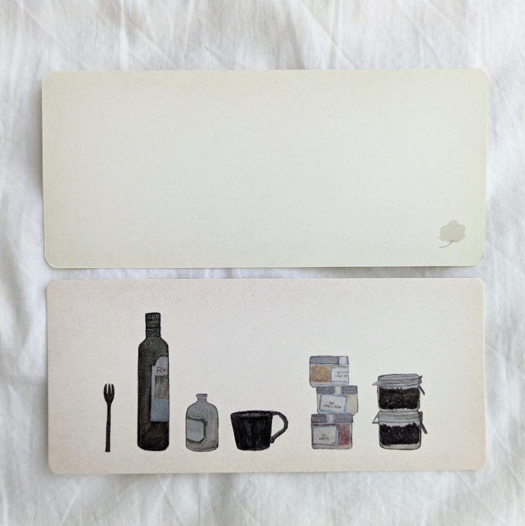 Note card -kurashi no dougu #2