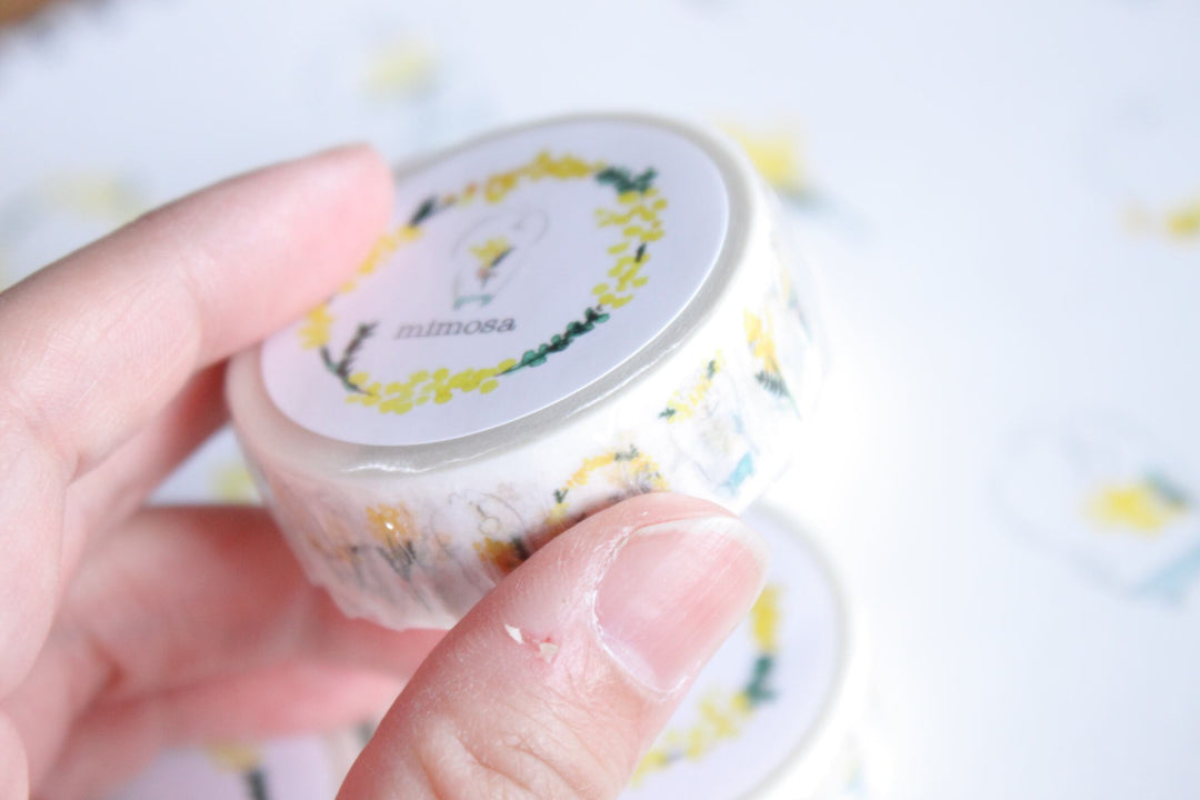spica garden / Washi Tape -mimosa SM3