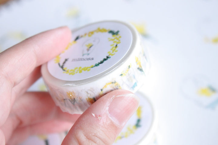 spica garden / Washi Tape -mimosa SM3