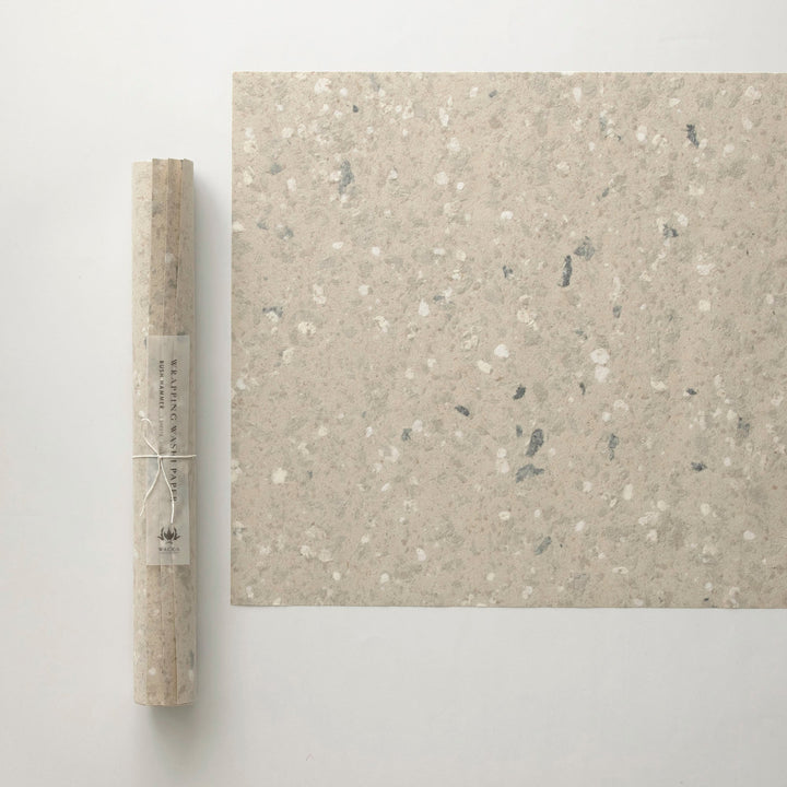 WACCA Bush hammer Washi Rapping paper /GRAY PP51