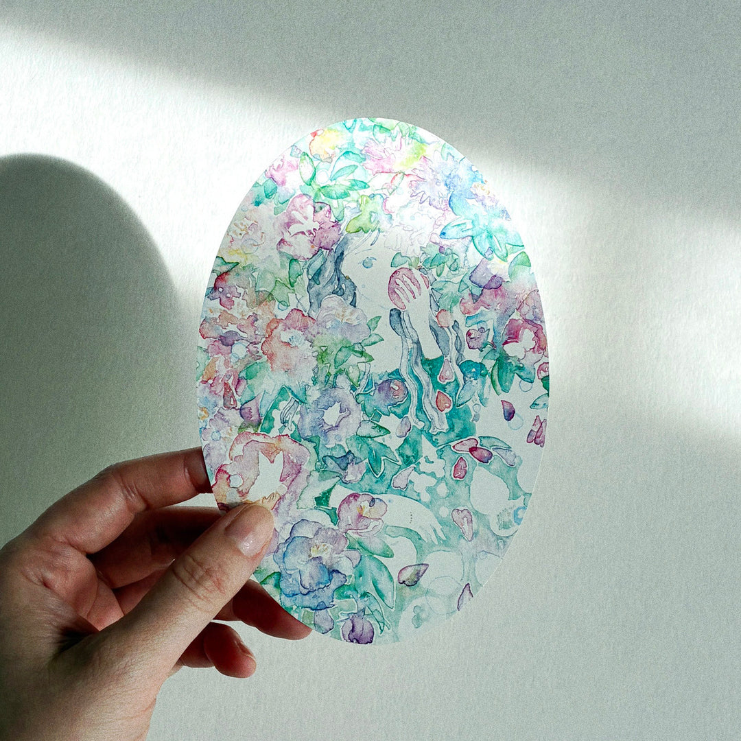 Miku Shimizu / Round card -Red