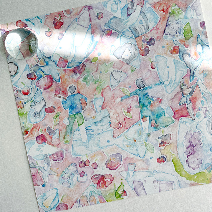 Miku Shimizu / Square Card -Let's play