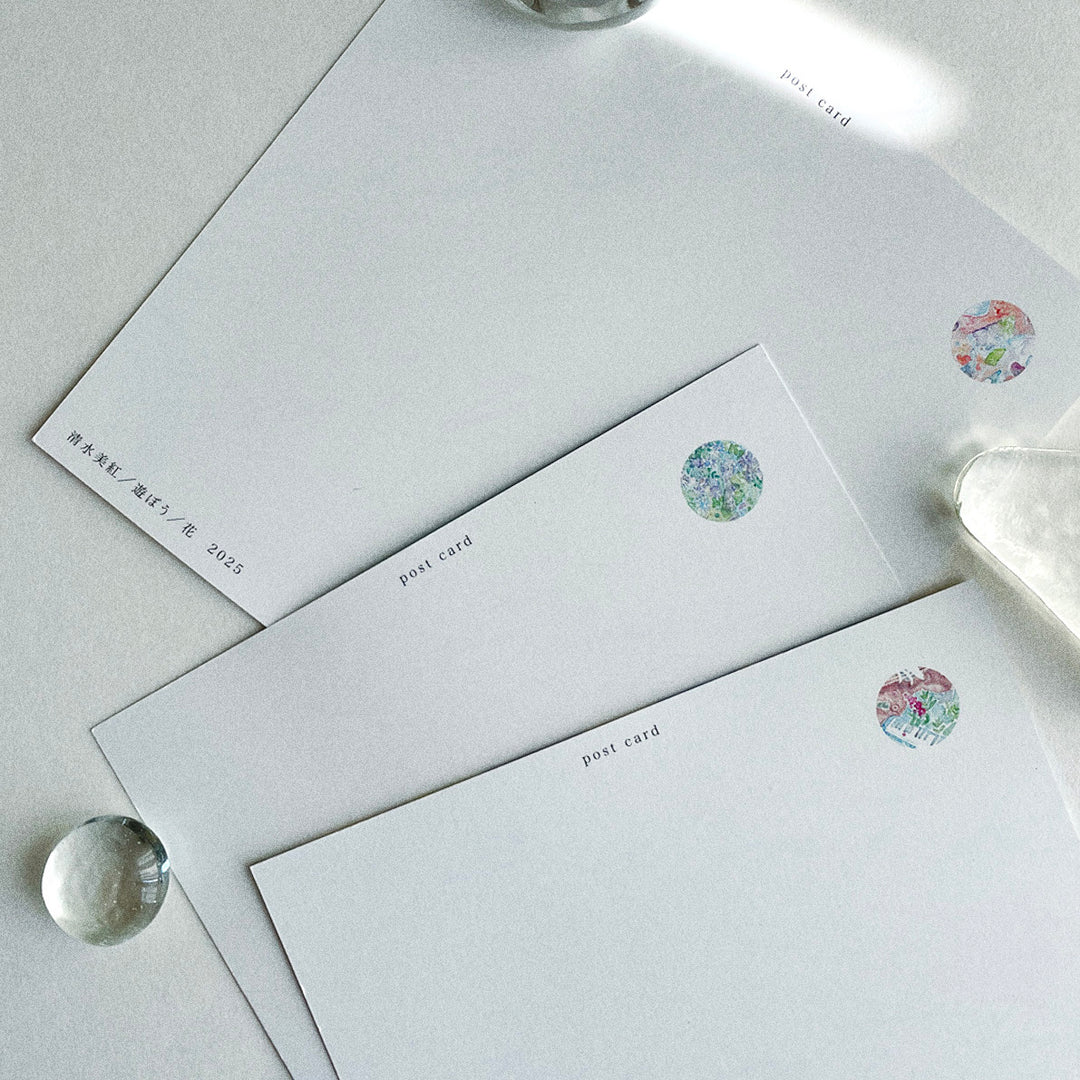 清水美紅 / 正方形カード -分からないから描こう