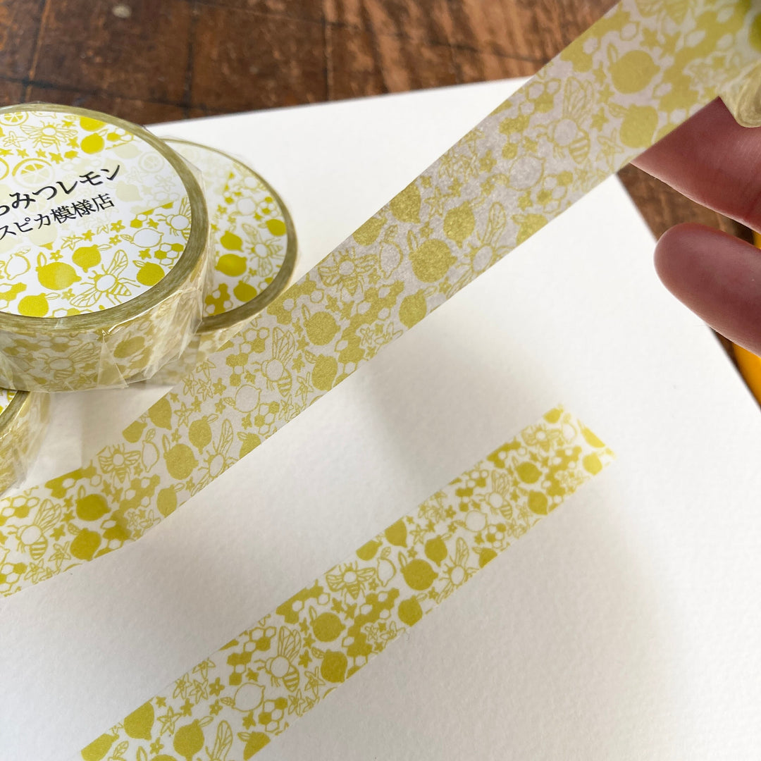 spica garden / Washi Tape -Honey lemon ST4