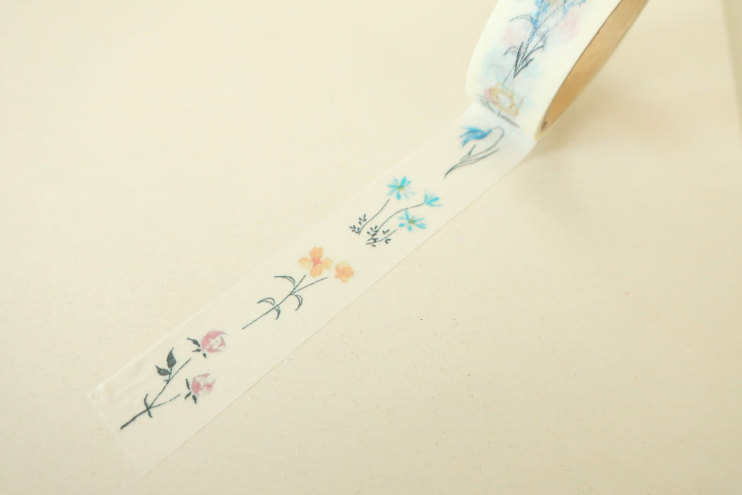 MA7stamp / Washi Tape -single flower