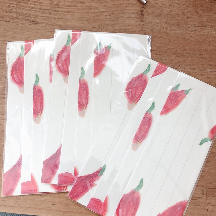 Kisetsu no Tegamiya / Letter Paper -Japanese ginger