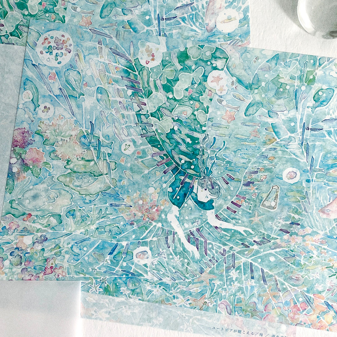 Miku Shimizu / Letter Writing Set - utopia / Sea