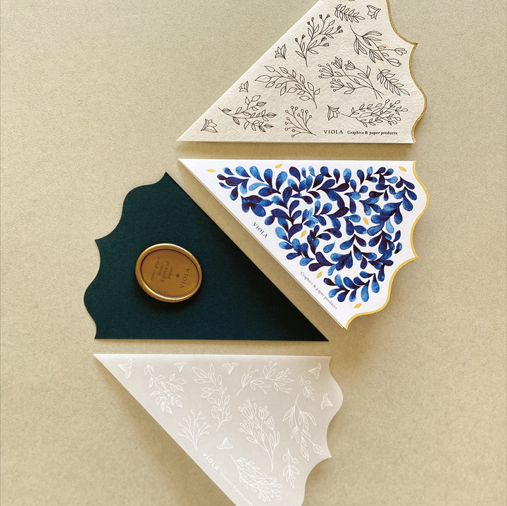 VIOLA / Ruffle paper (Set of 4 types)