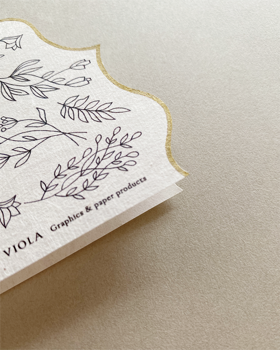 VIOLA / Ruffle paper (Set of 4 types)