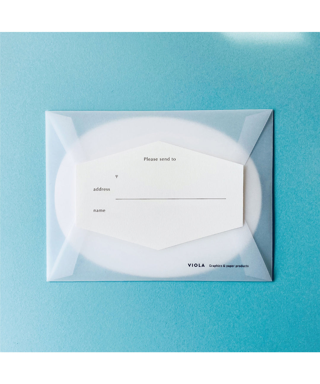 VIOLA / Birthday Card [Blue rose]