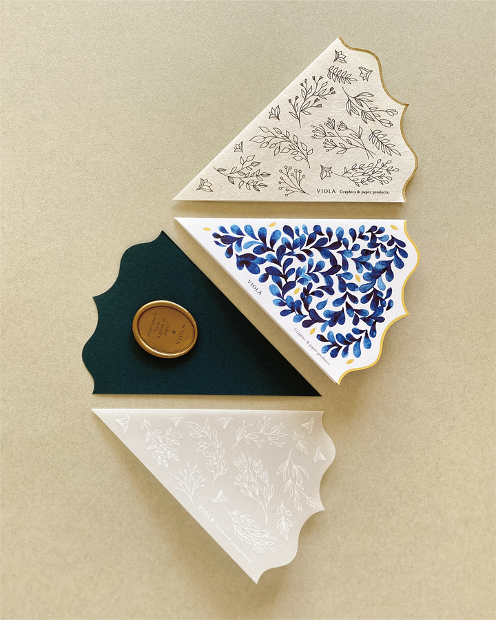 VIOLA / Ruffle paper (Set of 4 types)