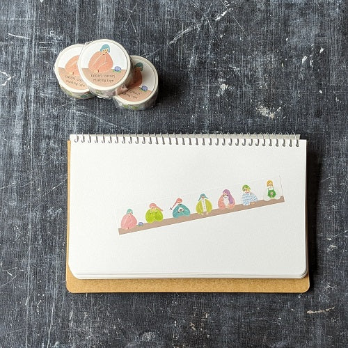 Cotori Cotori / Washi Tape -Girl at the Table (WashiTape14)