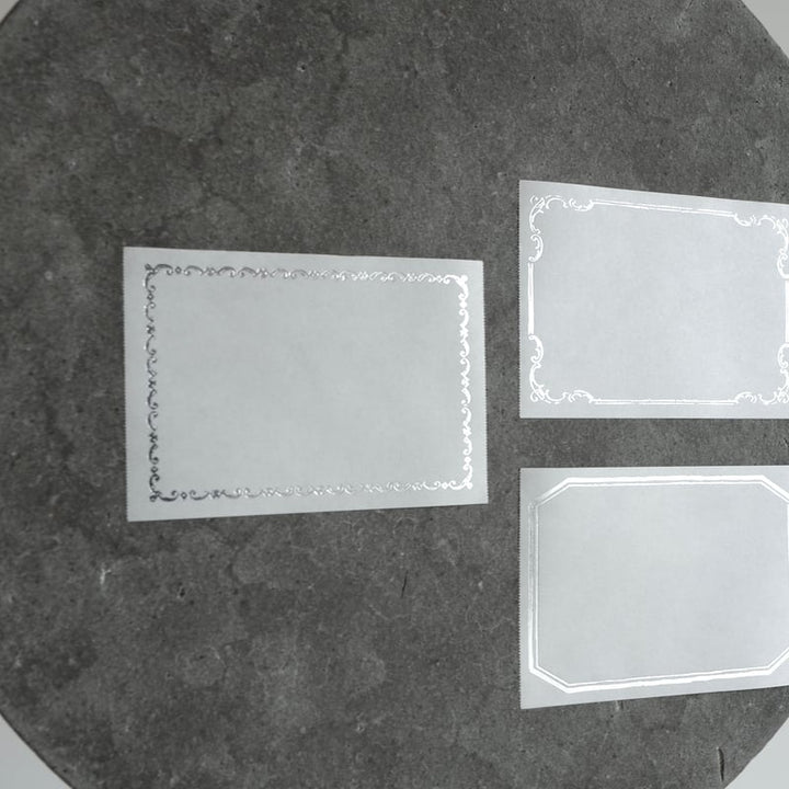 Yohaku / Foil-stamped Rolled Sticky Note -Label RH-004