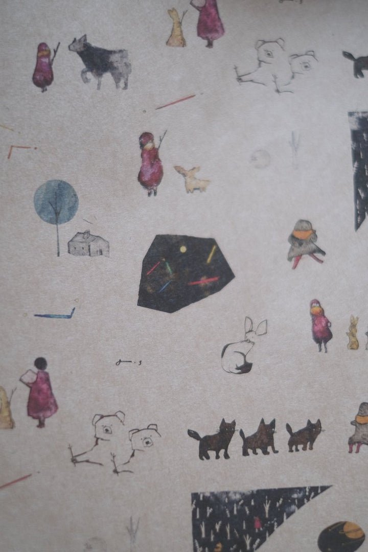 Jun Sasaki / Wrapping paper -Moon Signal