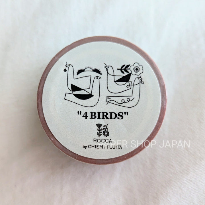 ROCCA / Washi Tape - 4 BIRDS