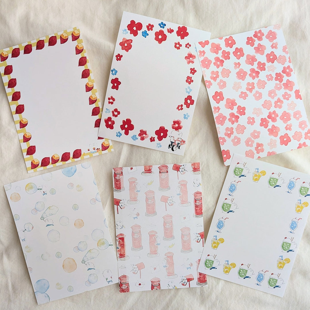spica garden / A6 Letter Paper - 30 Designs A6-1