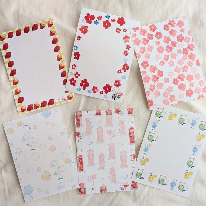 spica garden / A6 Letter Paper - 30 Designs A6-1