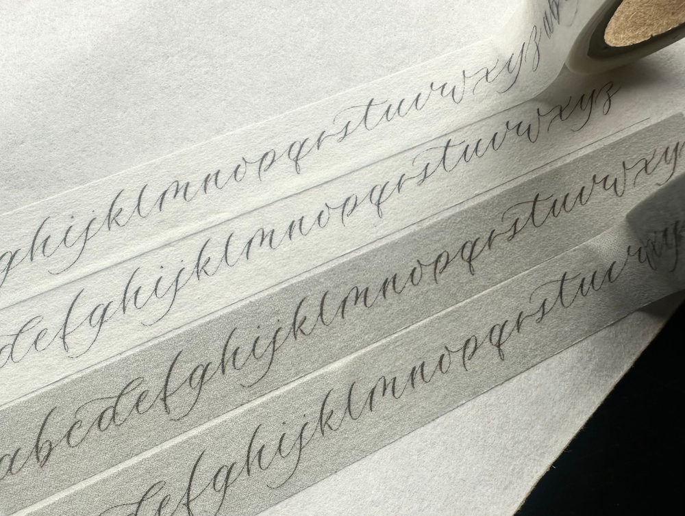 OEDA LETTERPRESS / Washi tape Alphabet