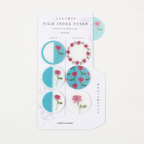 Hibiyakadan / Index Sticky Note -Rose