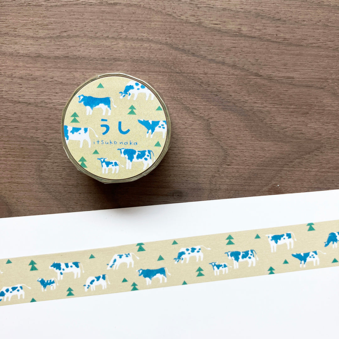 Itsuko Naka / Washi Tape -cows MT_12