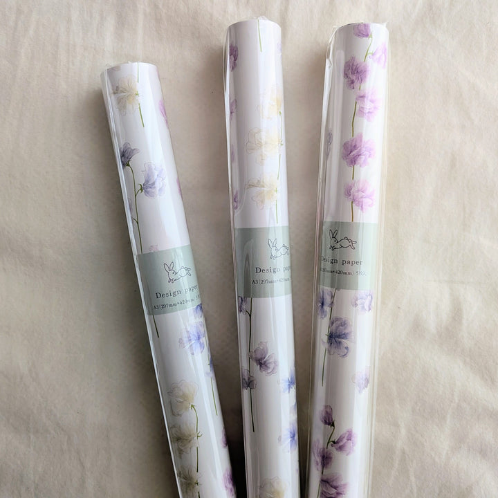 harukazeiro (吉田春香)/ Wrapping Paper -sweet pea