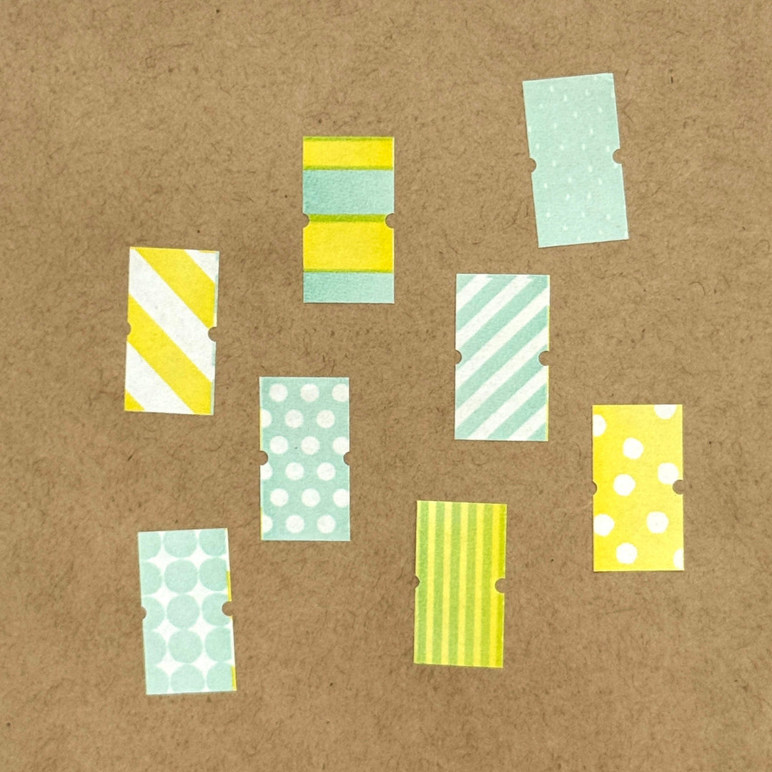 Sublo x mizushima / Labeler Rolled sticker -8 patterns LR-MZ