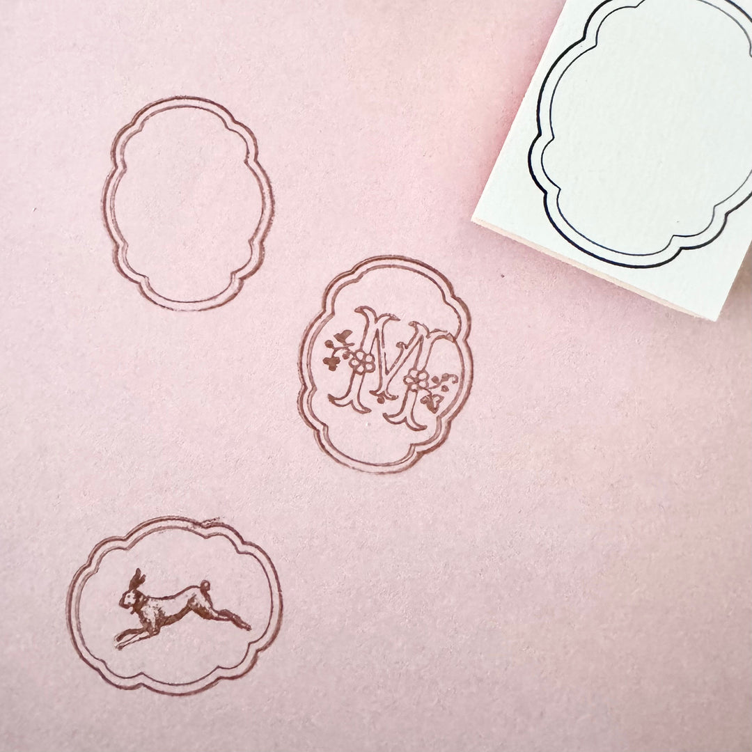 Mon petit artiste / Rubber Stamp -petit cadre