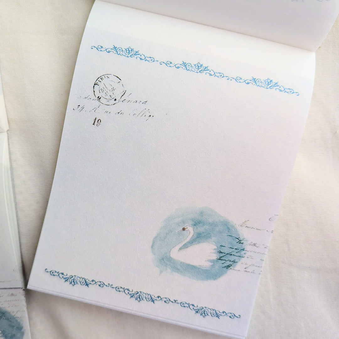 Yohaku / Memo Pad -Swan M-195