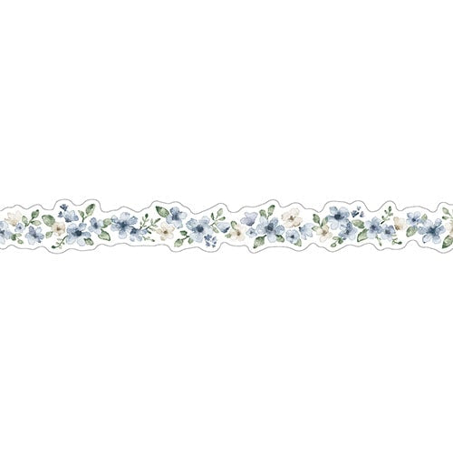 MIND WAVE / Die-cut Washi Tape -flower blue 95204