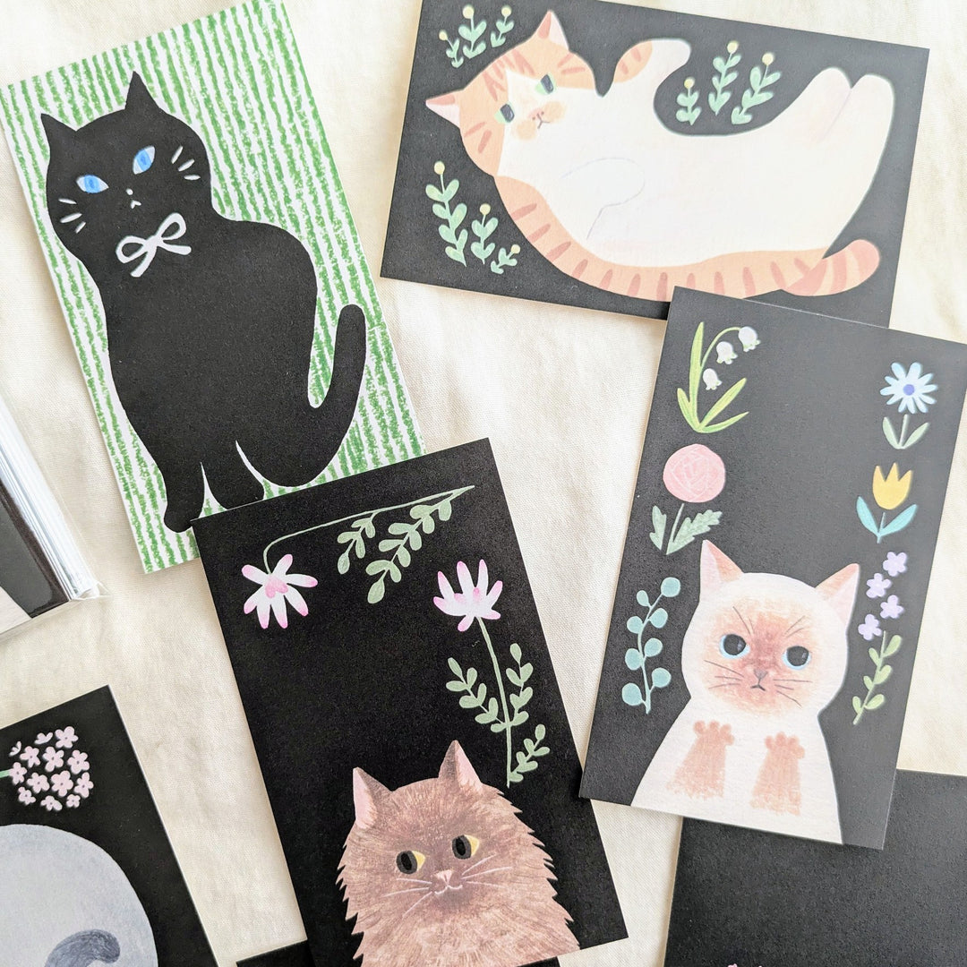 4legs / Black Cards -Cats <32 cards / 8 types x 4 cards>