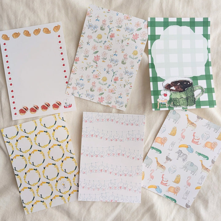 spica garden / A6 Letter Paper - 30 Designs A6-1