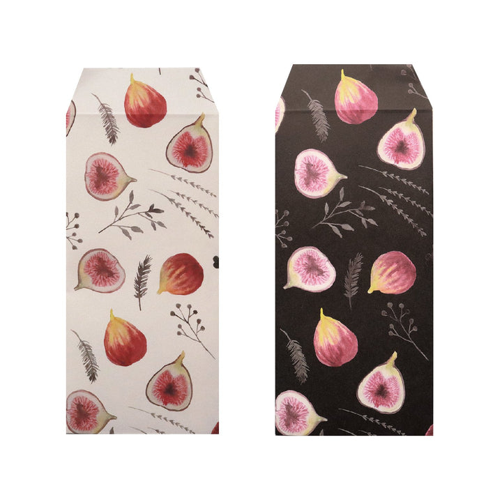 REGARO PAPIRO / Envelope -White Fig / Black Fig
