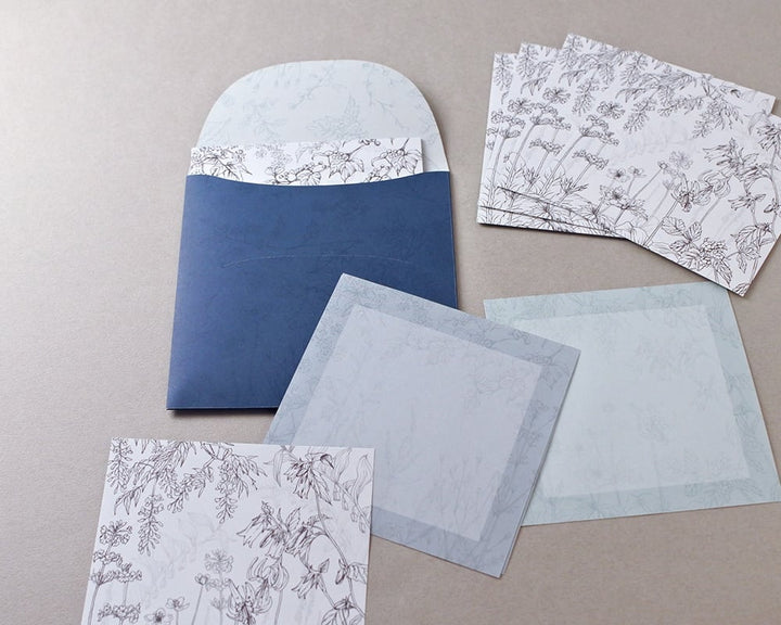 mocolier / Botancial Memo Paper -Mountain Wildflowers