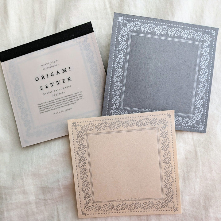 OEDA LETTERPRESS / ORIGAMI LETTER